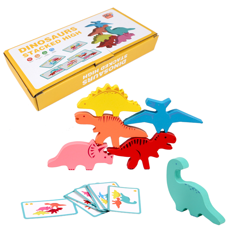 Board Game Question - كتل التوازن الخشبية لعب للأطفال الحيوان