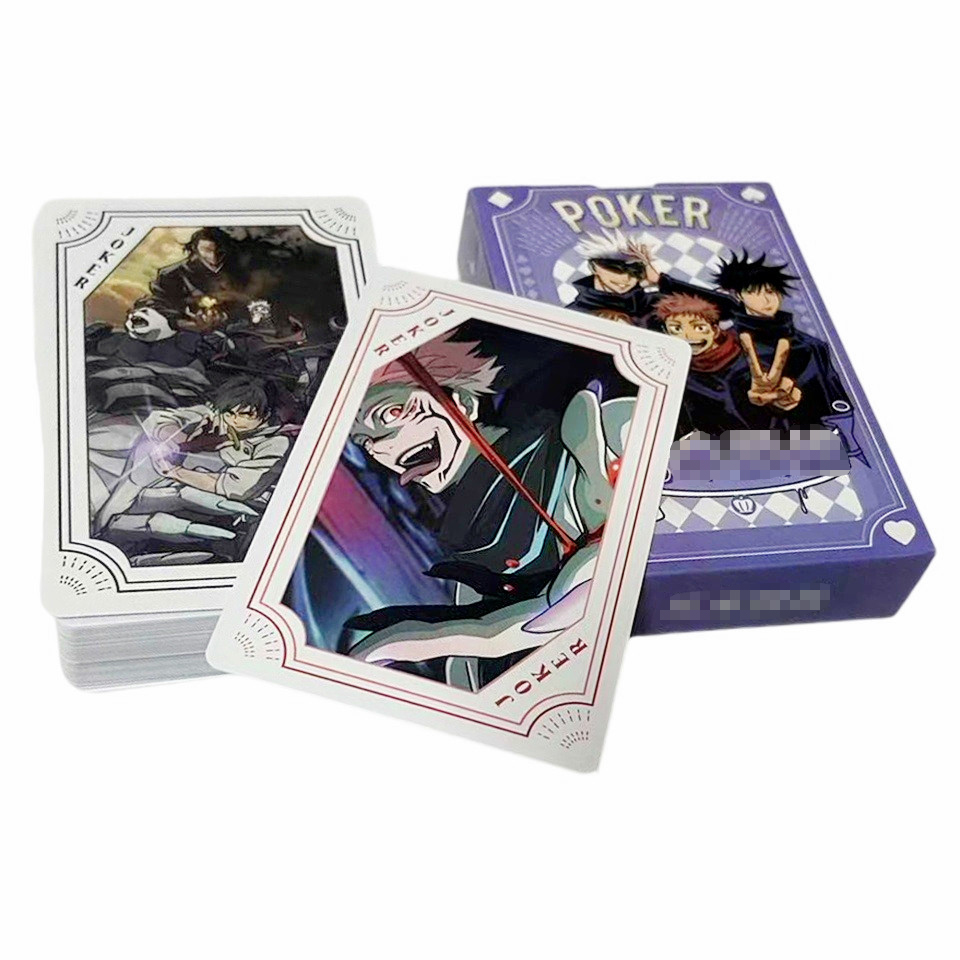 Board Game Question - مجموعة ألعاب ورق جوجوتسو كايسن للأطفال،