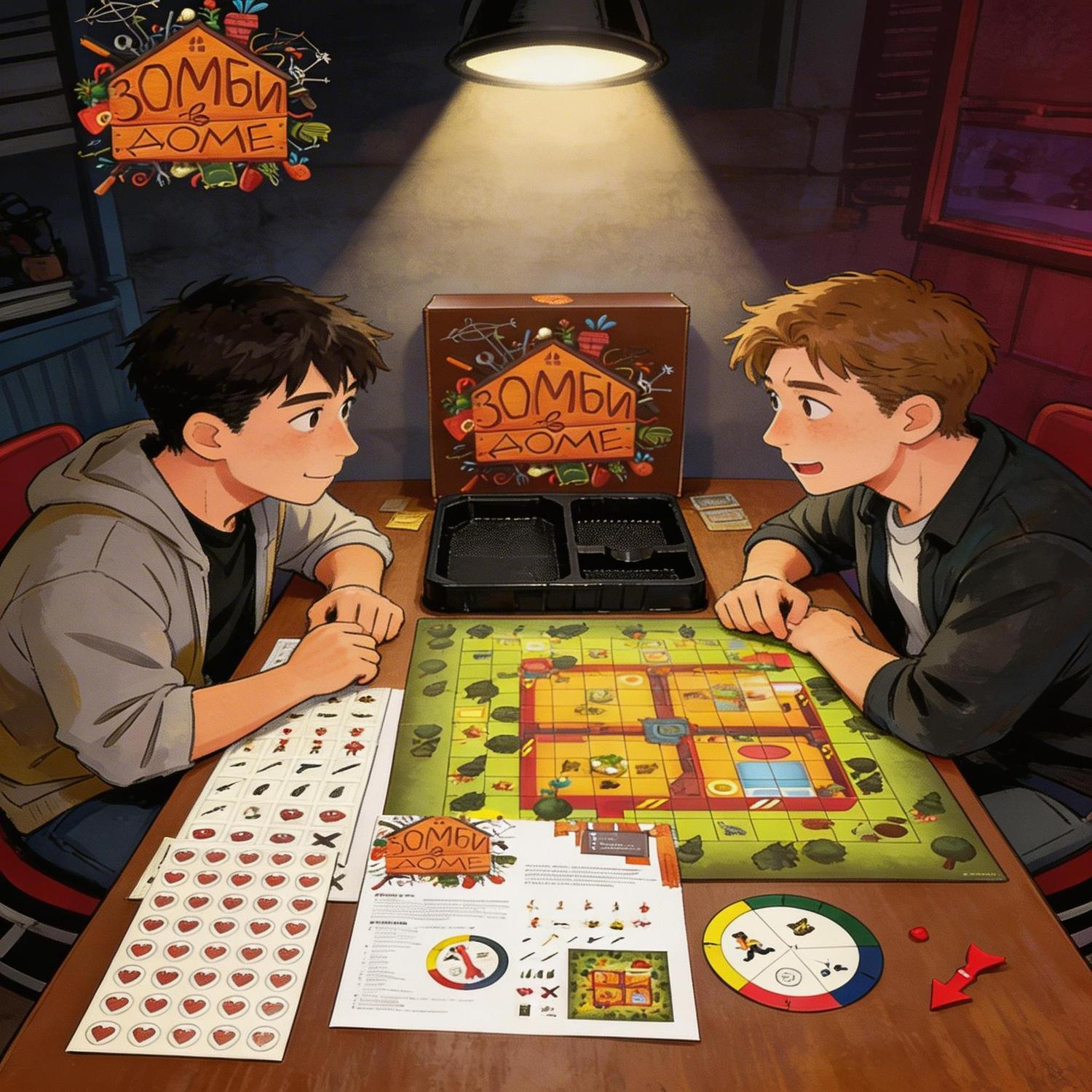 Board Game Zombie - لعبة لوحية بثيمة البقاء على قيد