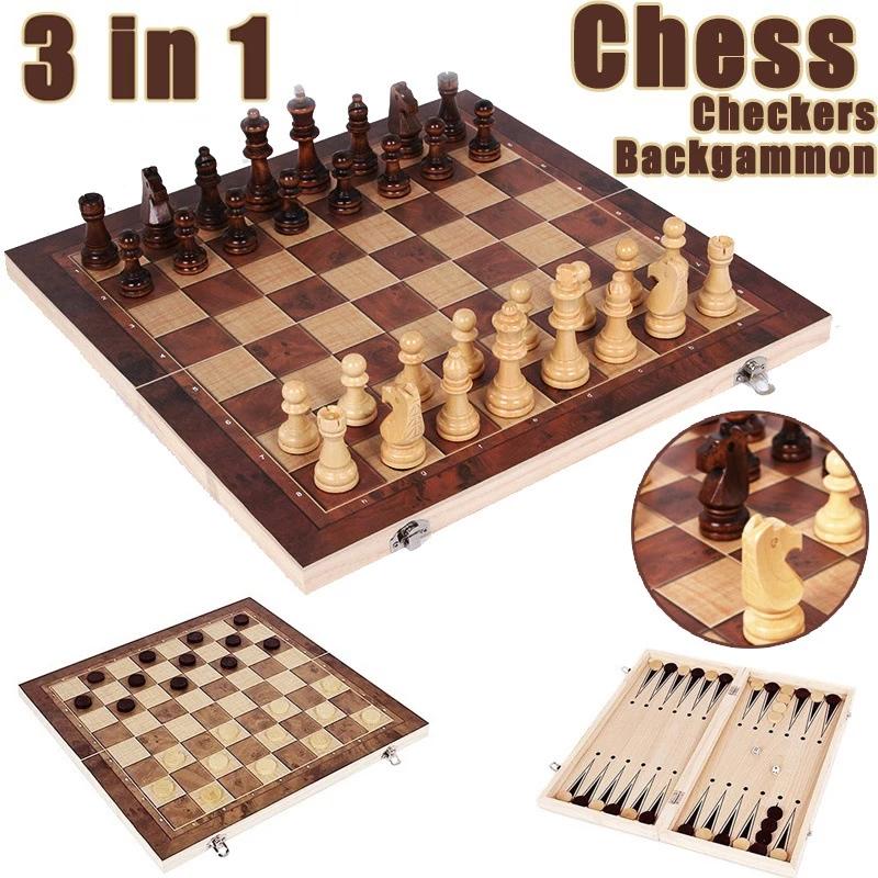 لوحة شطرنج 3 في 1، لوحة ألعاب  - مراجعة Board Game Quacks وسعره