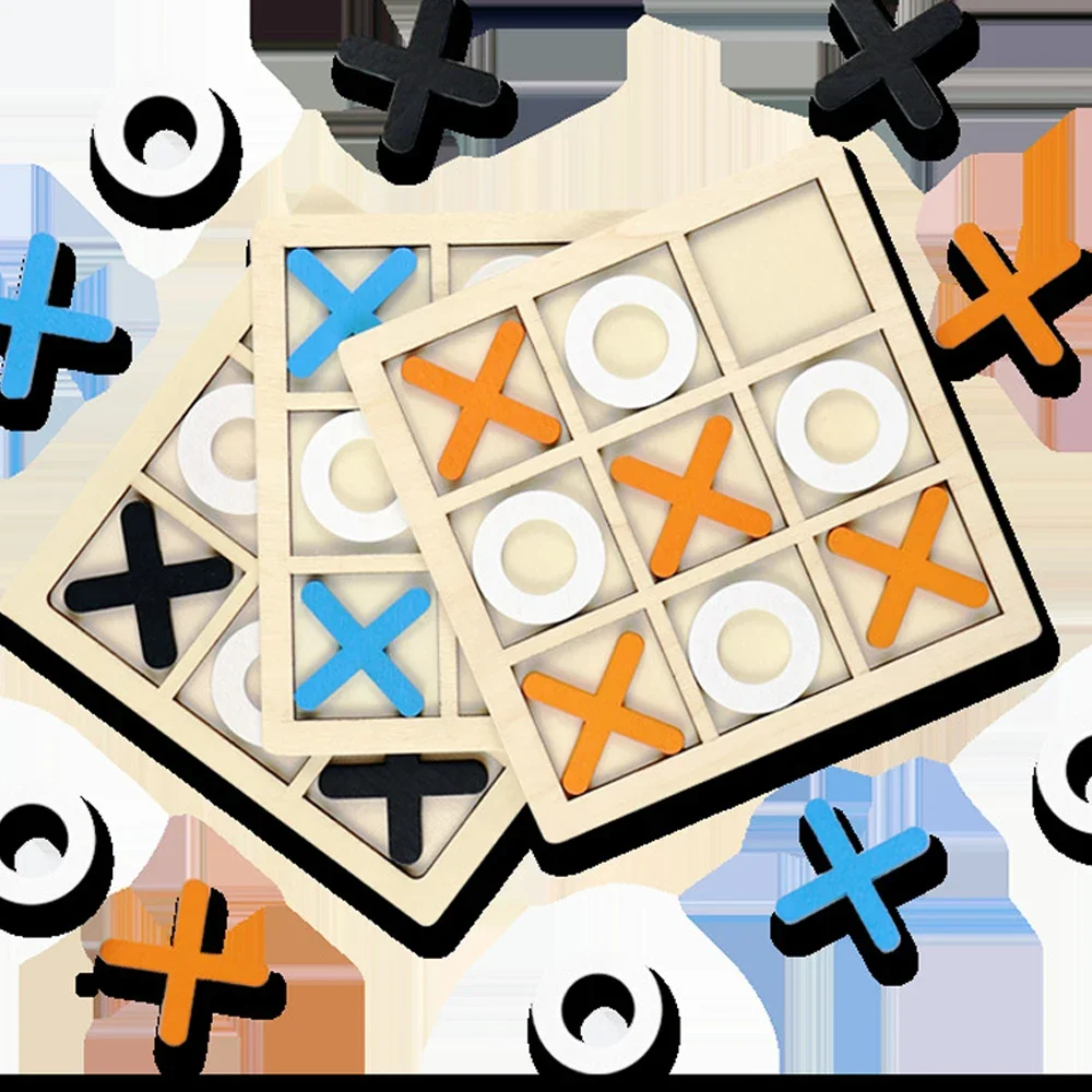 لعبة خشبية XO Tic Tac Toe، لوح - مراجعة Board Game Question وسعره