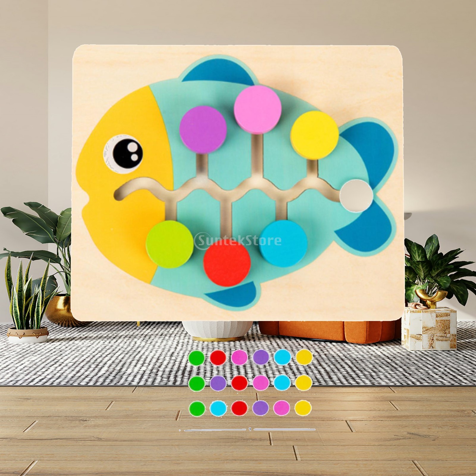 لعبة ألغاز خشبية متطابقة الألو - مراجعة Strategy Board Game وسعره