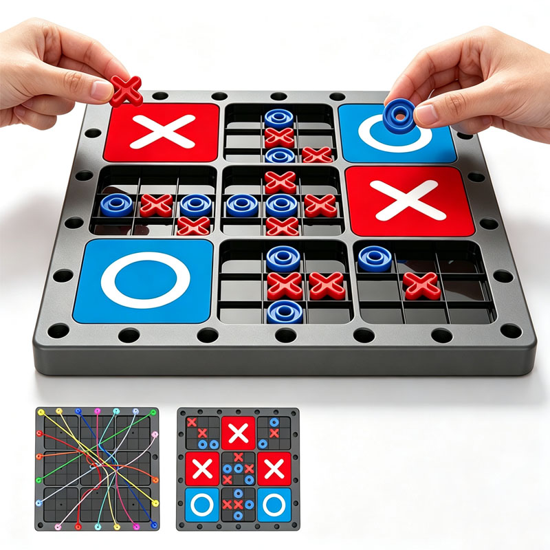 ألعاب لوحية جديدة 2 في 1 تيك ت - مراجعة Strategy Board Game وسعره