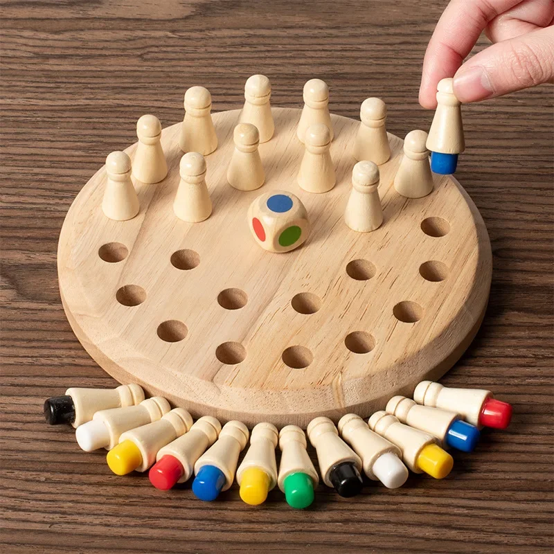 لعبة خشبية تعليمية للذاكرة وال - مراجعة Board Game Question وسعره