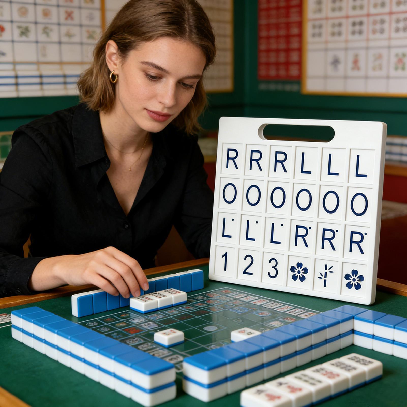 لوحة ماجونغ فردية بـ 24 فتحة،  - مراجعة Strategy Board Game وسعره