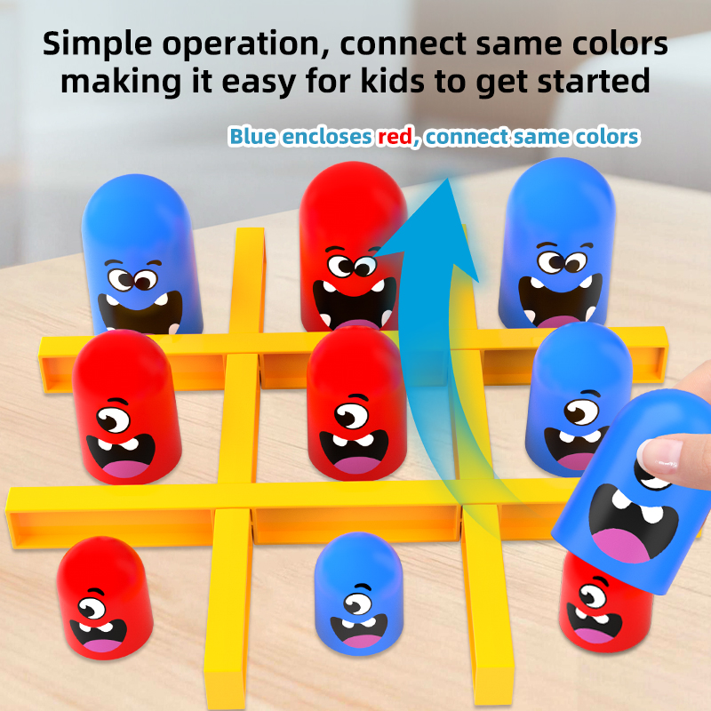 لعبة تيك تاك تو مع أكواب قابلة - مراجعة Board Game Question وسعره