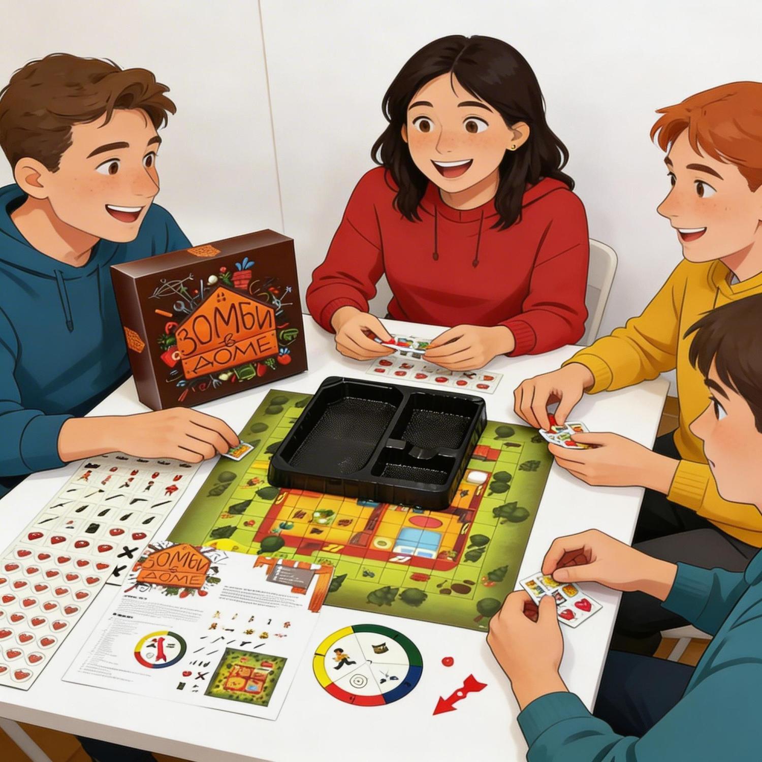 لعبة لوحية بثيمة البقاء على قي - مراجعة Board Game Zombie وسعره