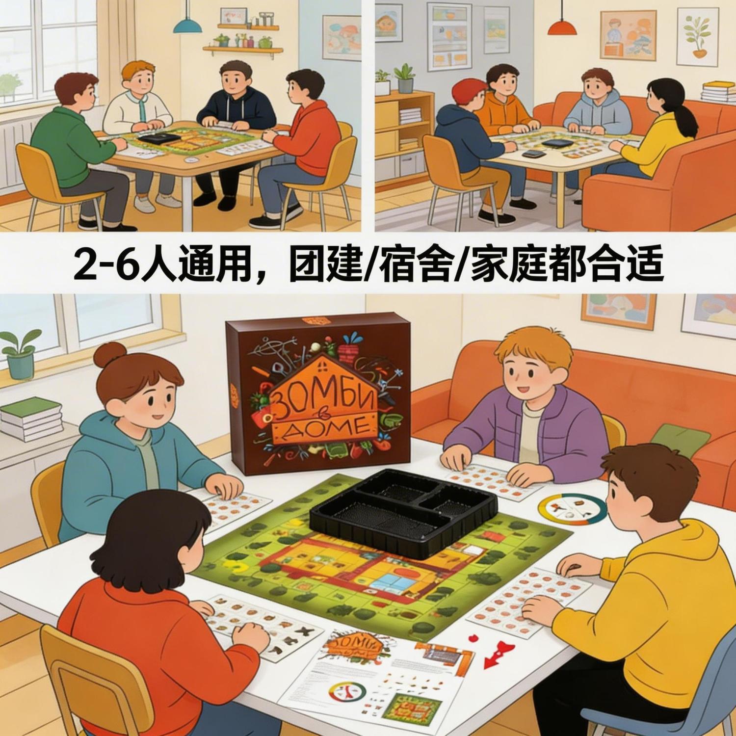 لعبة لوحية بثيمة البقاء على قي - مراجعة Board Game Zombie وسعره